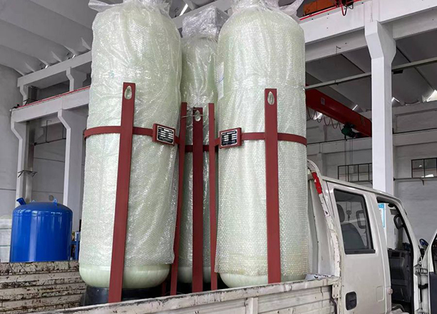 浙江衢州专车直达玻璃钢石英砂过滤器4套